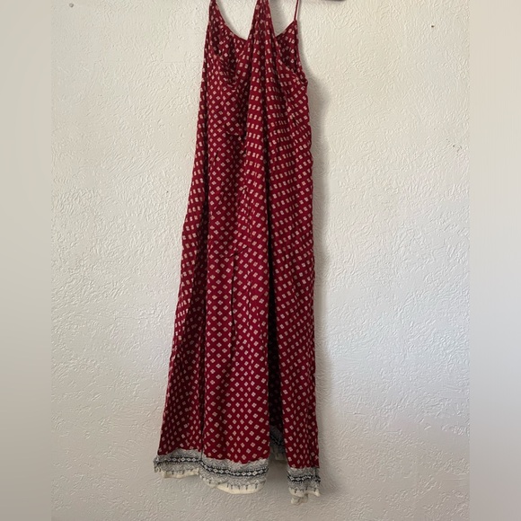 Maxi red dress from Mango. Size US 4. - Picture 4 of 4